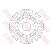 DF6259 TRW Тормозной диск