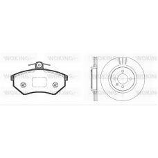 80343.03 WOKING Комплект тормозов, дисковый тормозной механизм
