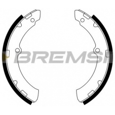 GF0955 BREMSI Комплект тормозных колодок