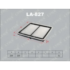 LA-827 LYNX Фильтр воздушный