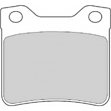 FD6865A NECTO Комплект тормозных колодок, дисковый тормоз