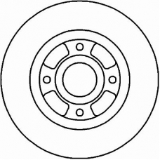 MDC1762 MINTEX Тормозной диск