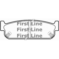 FBP1644 FIRST LINE Комплект тормозных колодок, дисковый тормоз