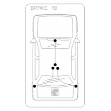 10.9433 COFLE Трос, стояночная тормозная система
