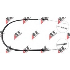 K10676 ABS Трос, стояночная тормозная система