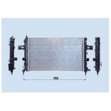 0107.3087 FRIGAIR Радиатор, охлаждение двигателя
