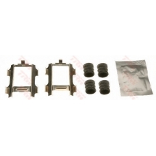 PFK630 TRW Комплектующие, колодки дискового тормоза