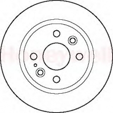 561872B BENDIX Тормозной диск