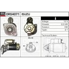 DRS4071 DELCO REMY Стартер