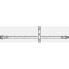 720 912 TOPRAN Тормозной шланг