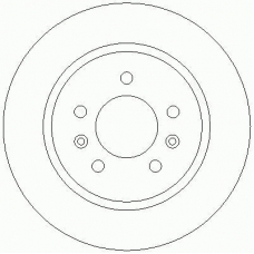 D2119 ROULUNDS Тормозной диск