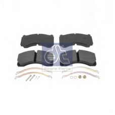 10.24125 DIESEL TECHNIC Комплект тормозных колодок, дисковый тормоз