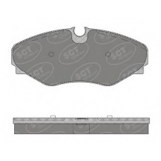 SP 495 SCT Комплект тормозных колодок, дисковый тормоз