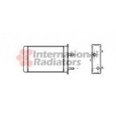 73006064 VAN WEZEL Теплообменник, отопление салона