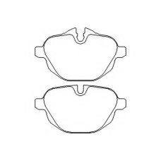 MDB2948 MINTEX Комплект тормозных колодок, дисковый тормоз
