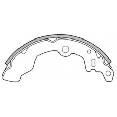 FN-7728 JNBK Колодки тормозные