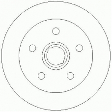 D1354 ROULUNDS Тормозной диск