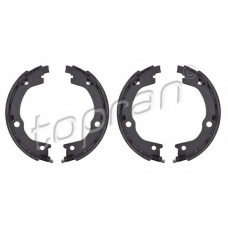 820 512 TOPRAN Комплект тормозных колодок, стояночная тормозная с