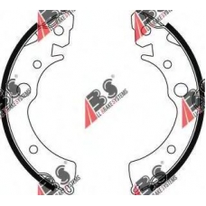 8650 ABS Комплект тормозных колодок