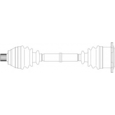 AU3301 General Ricambi Приводной вал