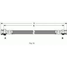9001264 GIRLING Тормозной шланг