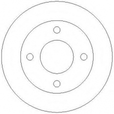 AC2094D AC Delco Тормозной диск