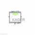 31-3208 KAGER Радиатор, охлаждение двигателя