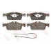 GDB1929 TRW Комплект тормозных колодок, дисковый тормоз