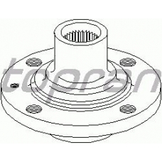 110 631 TOPRAN Ступица колеса