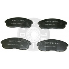 9597 OPTIMAL Комплект тормозных колодок, дисковый тормоз