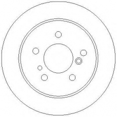 AC2051D AC Delco Тормозной диск
