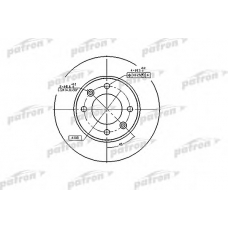 PBD4185 PATRON Тормозной диск