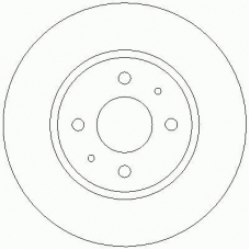 D2534 ROULUNDS Тормозной диск