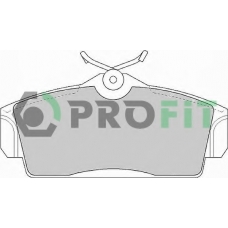 5000-1096 PROFIT Комплект тормозных колодок, дисковый тормоз