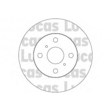 DF4014 TRW Тормозной диск