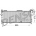 DRM20043 DENSO Радиатор, охлаждение двигателя