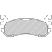 FDB1012 FERODO Комплект тормозных колодок, дисковый тормоз