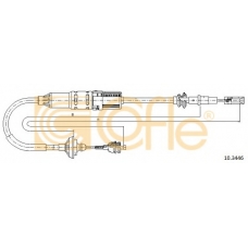 10.3446 COFLE Трос, управление сцеплением
