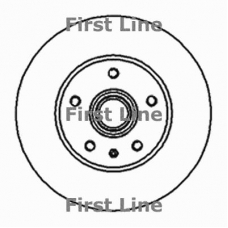 FBD324 FIRST LINE Тормозной диск