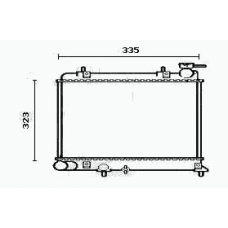 RM0590 EQUAL QUALITY Радиатор, охлаждение двигателя