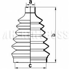 J2860903 NIPPARTS Комплект пылника, приводной вал