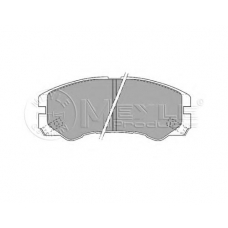 025 218 4516/W MEYLE Комплект тормозных колодок, дисковый тормоз