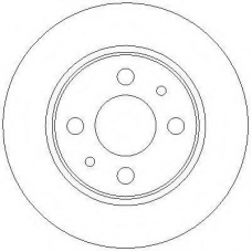 AC2578D AC Delco Тормозной диск