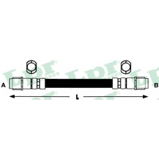 6T46743 LPR Тормозной шланг