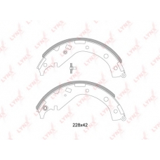 BS-7524 LYNX Колодки тормозные задние