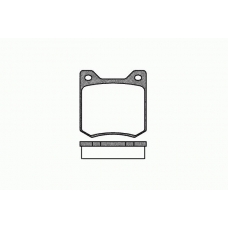 0066 00 KAWE Комплект тормозных колодок, дисковый тормоз