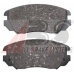 37682 ABS Комплект тормозных колодок, дисковый тормоз