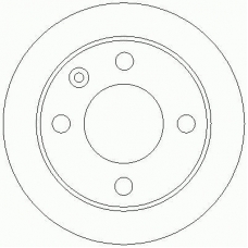 D2042 ROULUNDS Тормозной диск