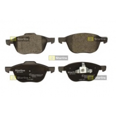 BD S345 STARLINE Комплект тормозных колодок, дисковый тормоз