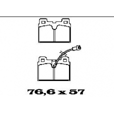 BL1153A2 FTE Колодки тормозные